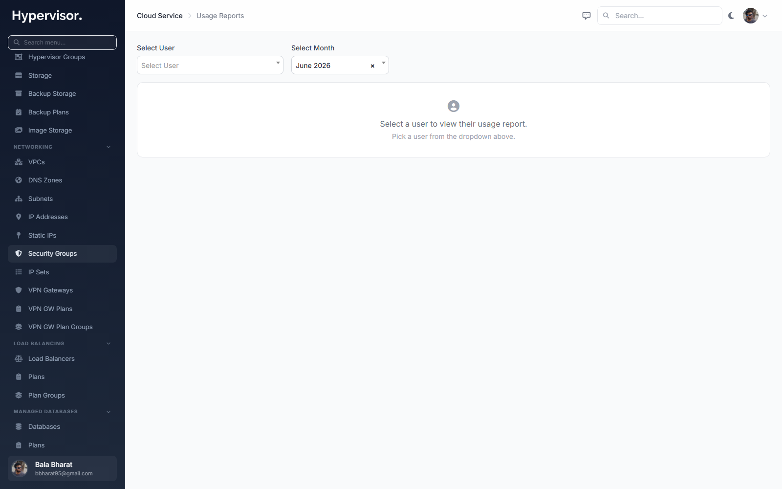 Usage Reports