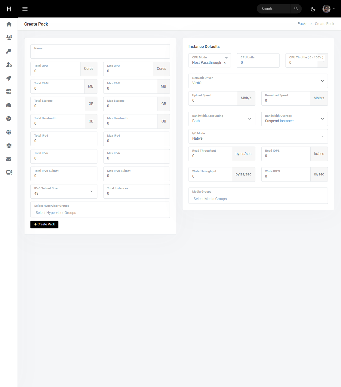 Self Provisioning