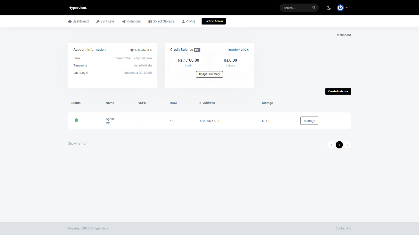 User UI